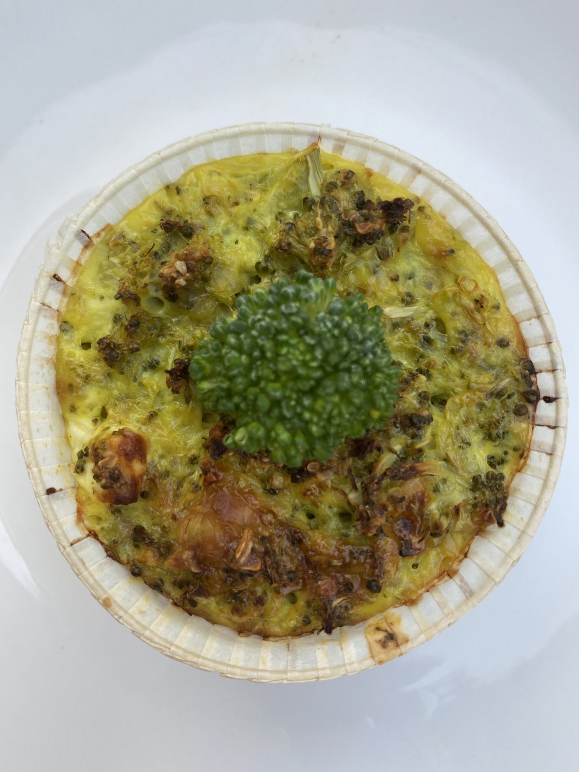 low kcal broccoli souffle